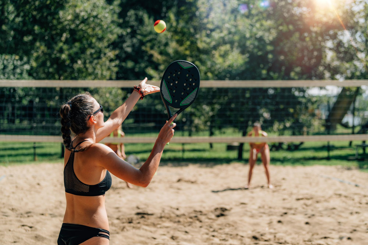 Quadras de Beach Tennis